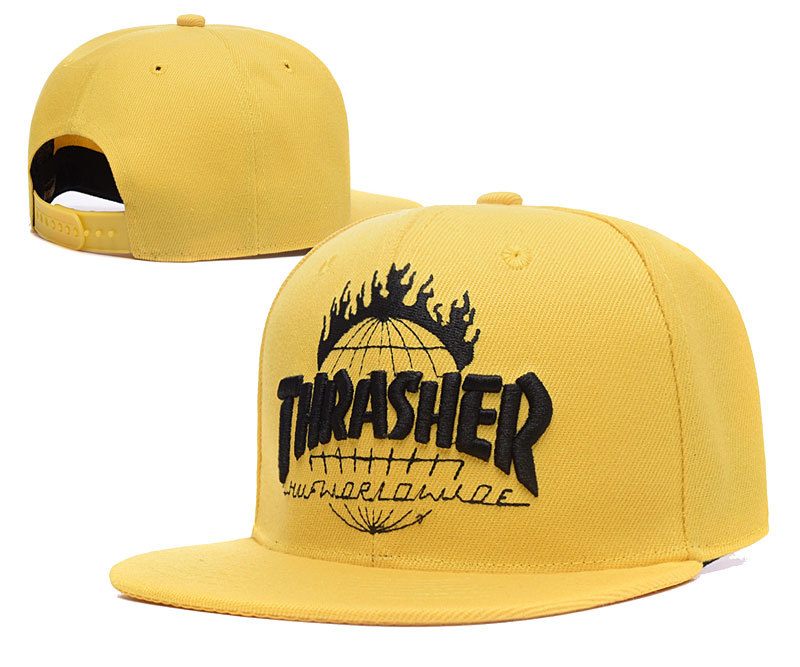 Thrasher Gold Fashion Adjustable Hat LH
