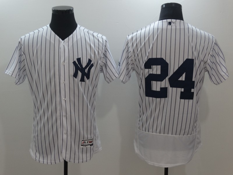 Yankees 24 Gary Sanchez White Flexbase Jersey