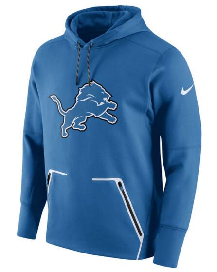 Detroit Lions Nike Champ Drive Vapor Speed Pullover Hoodie Royal