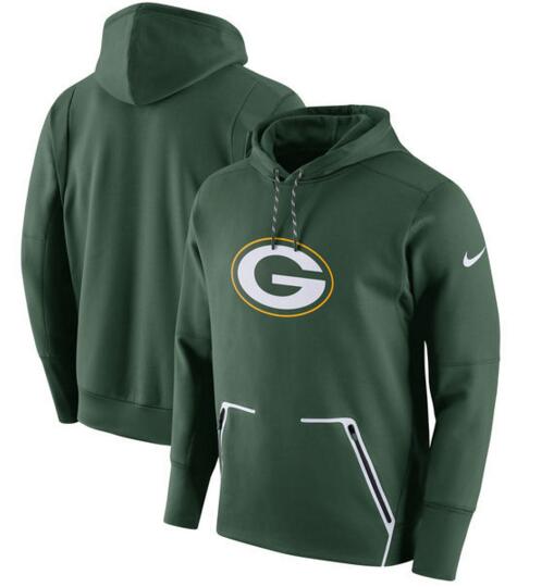 Green Bay Packers Nike Champ Drive Vapor Speed Pullover Hoodie Green