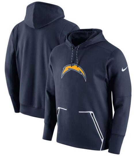 Los Angeles Chargers Nike Champ Drive Vapor Speed Pullover Hoodie Navy
