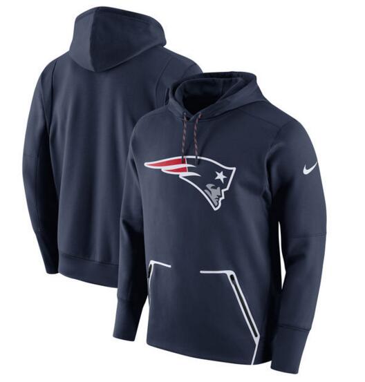 New England Patriots Nike Champ Drive Vapor Speed Pullover Hoodie Navy