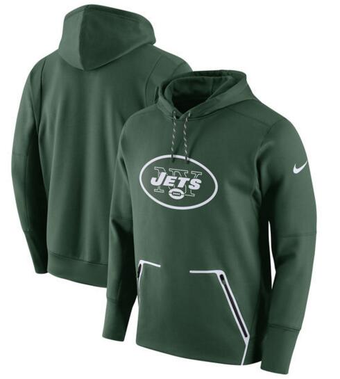 New York Jets Nike Champ Drive Vapor Speed Pullover Hoodie Green