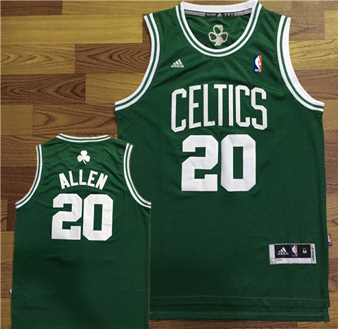 Celtics 20 Ray Allen Green Swingman Jersey - Click Image to Close