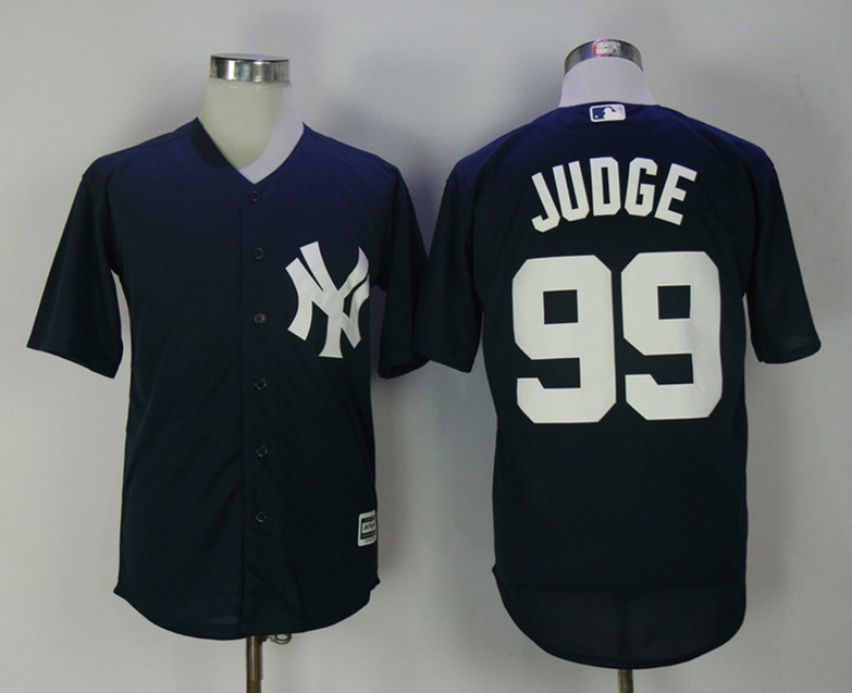 Yankees 99 Aaron Judge Navy Cool Base Jersey