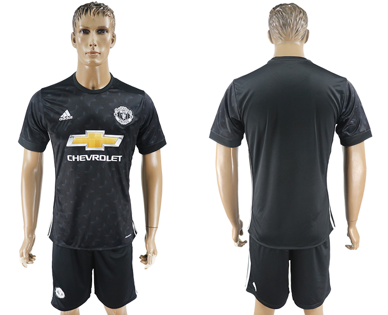 2017-18 Manchester United Away Soccer Jersey