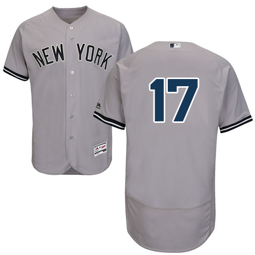 Yankees 17 Matt Holliday Gray Flexbase Jersey