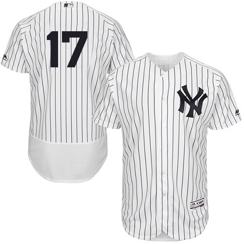 Yankees 17 Matt Holliday White Flexbase Jersey - Click Image to Close