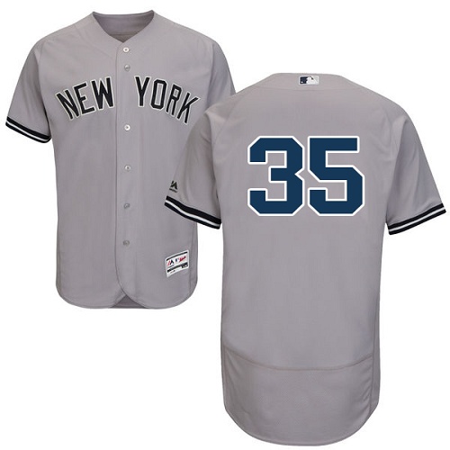 Yankees 35 Michael Pineda Gray Flexbase Jersey