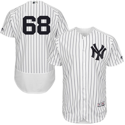Yankees 68 Dellin Betances White Flexbase Jersey