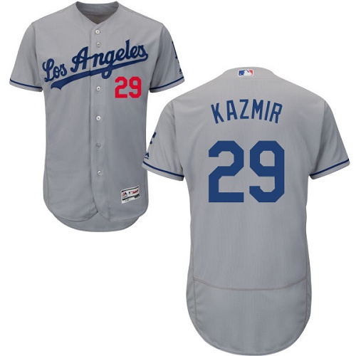 Dodgers 29 Scott Kazmir Gray Collection Player Flexbase Jersey