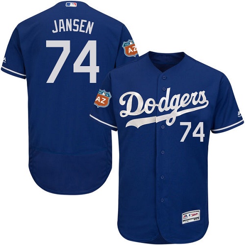 Dodgers 74 Kenley Jansen Blue Flexbase Jersey