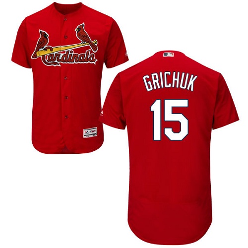 Cardinals 15 Randal Grichuk Red Flexbase Jersey