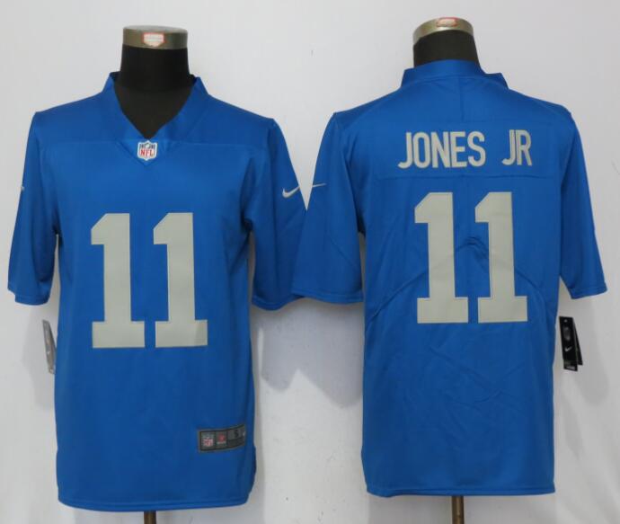 Nike Lions 11 Marvin Jones Jr. Blue 2017 Throwback Youth Vapor Untouchable Limited Player Jersey
