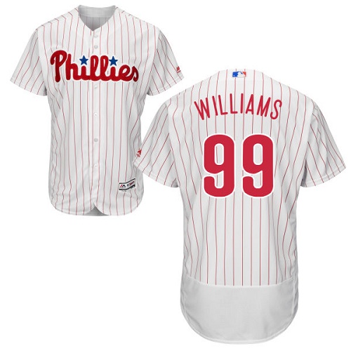 Phillies 99 Nick Williams White Flexbase Jersey