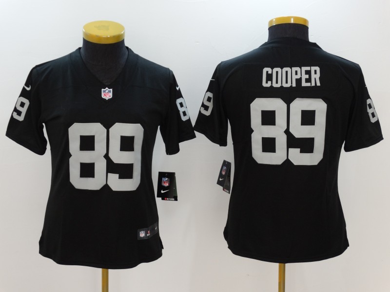 Nike Raiders 89 Amari Cooper Black Vapor Untouchable Women Limited Jersey