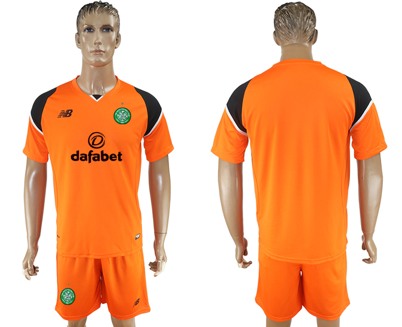 2017-18 Celtic FC Orange Goalkeeper Soccer Jersey 2017-18 Celtic FC Orange Goalkeeper Soccer Jersey