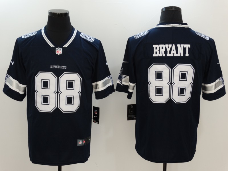 Nike Cowboys 88 Dez Bryant Navy Vapor Untouchable Limited Jersey