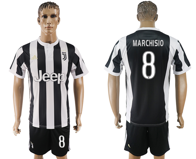 2017-18 Juventus FC 8 MARCHISIO Home Soccer Jersey 2017-18 Juventus FC 8 MARCHISIO Home Soccer Jersey
