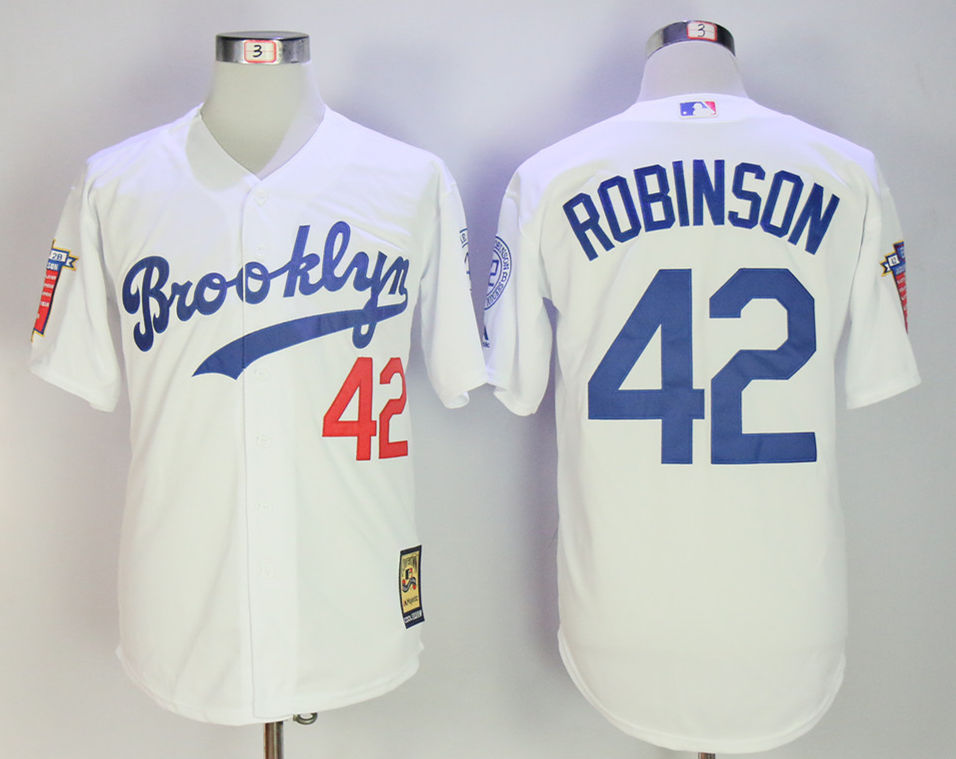 Dodgers 42 Jackie Robinson White Cooperstown Collection Limited Edition Jersey Dodgers 42 Jackie Robinson White Cooperstown Collection Limited Edition Jersey