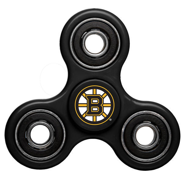 Bruins Team Logo Black Fidget Spinner