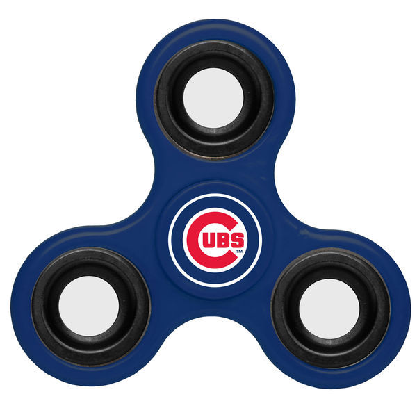 Cubs Team Logo Blue Fidget Spinner