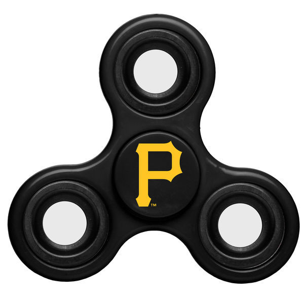 Pirates Team Logo Black Fidget Spinner