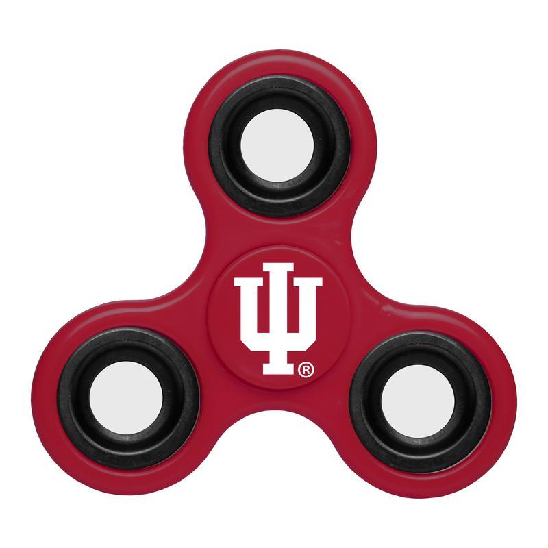 Indiana Hoosiers Team Logo Red 3 Way Fidget Spinner