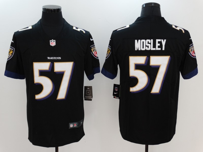 Nike Ravens 57 C.J. Mosley Black Youth Vapor Untouchable Player Limited Jersey