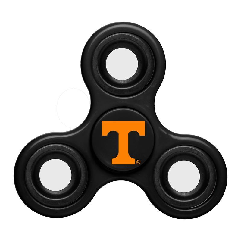 Tennessee Volunteers Team Logo Black 3 Way Fidget Spinner