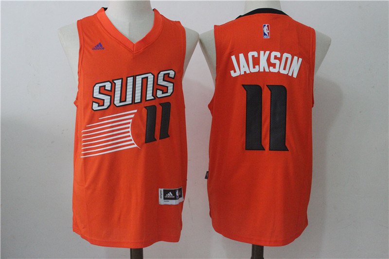 Suns 11 Josh Jackson Orange Swingman Jersey
