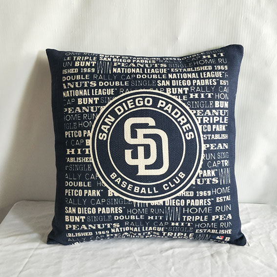 San Diego Padres Baseball Pillow2