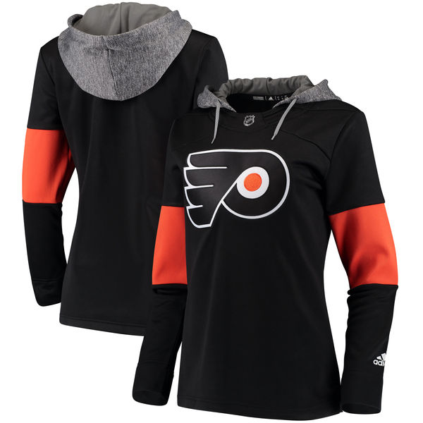 Flyers Black Women's Customized All Stitched Hooded Sweatshirt