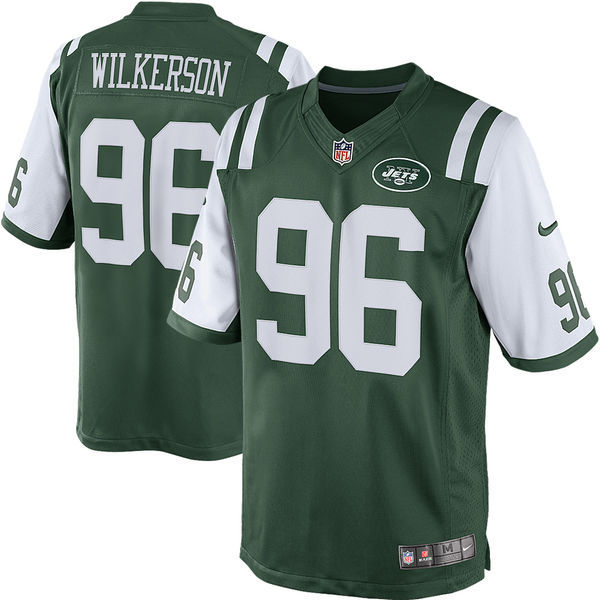 Nike Jets 96 Muhammad Wilkerson Green Limited Jersey