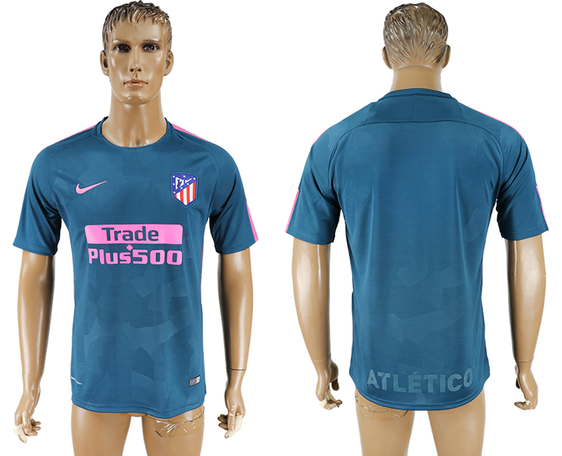 2017-18 Atletico Madrid Third Away Thailand Soccer Jersey