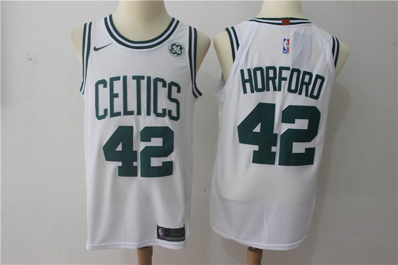Celtics 42 Al Horford White Nike Authentic Jersey