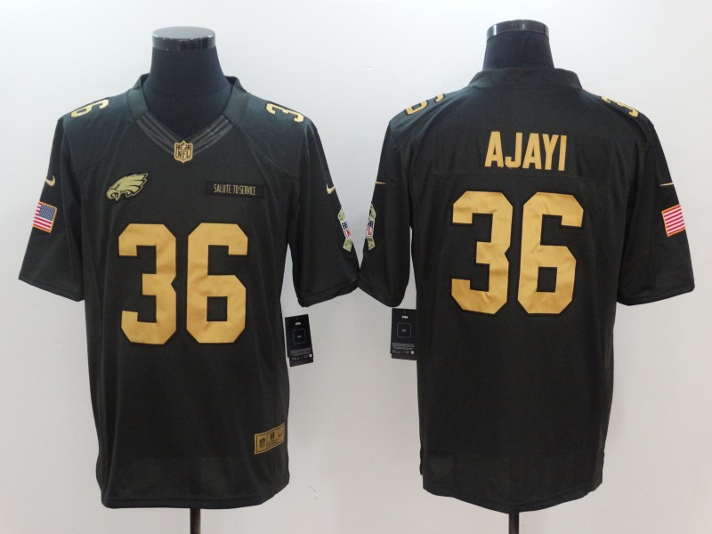 Nike Eagles 36 Jay Ajayi Anthracite Salute To Service Limited Jersey Nike Eagles 36 Jay Ajayi Anthracite Salute To Service Limited Jersey