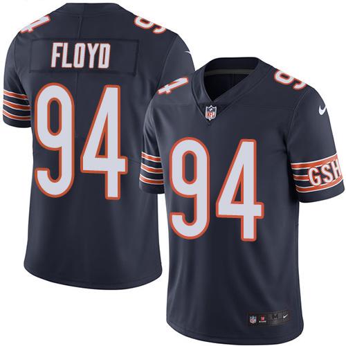 Nike Bears 94 Leonard Floyd Navy Vapor Untouchable Player Limited Jersey