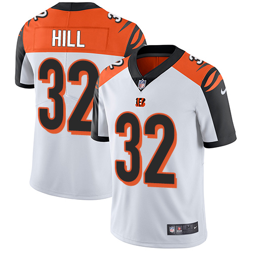 Nike Bengals 32 Jeremy Hill White Youth Vapor Untouchable Player Limited Jersey