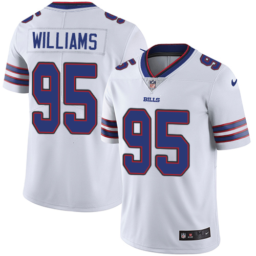 Nike Bills 95 Kyle Williams White Youth Vapor Untouchable Player Limited Jersey