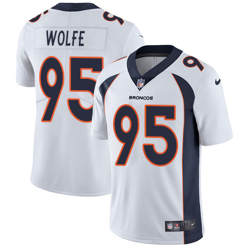 Nike Broncos 95 Derek Wolfe White Youth Vapor Untouchable Player Limited Jersey Nike Broncos 95 Derek Wolfe White Youth Vapor Untouchable Player Limited Jersey