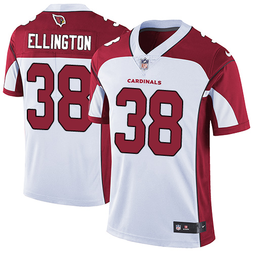 Nike Cardinals 38 Andre Ellington White Youth Vapor Untouchable Player Limited Jersey
