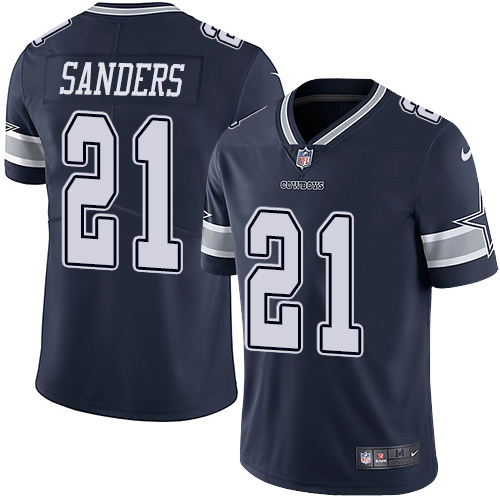 Nike Cowboys 21 Deion Sanders Navy Youth Vapor Untouchable Player Limited Jersey