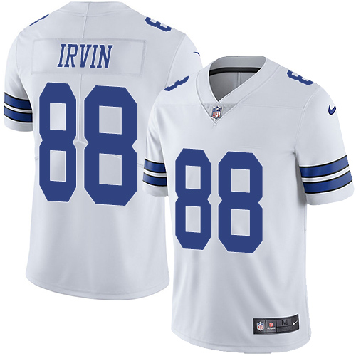 Nike Cowboys 88 Michael Irvin White Youth Vapor Untouchable Player Limited Jersey