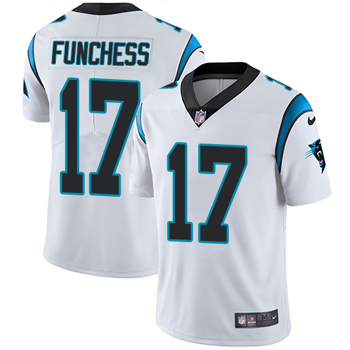 Nike Panthers 17 Devin Funchess White Youth Vapor Untouchable Player Limited Jersey