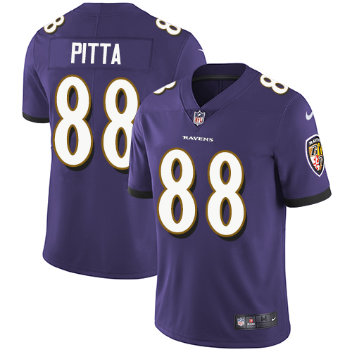 Nike Ravens 88 Dennis Pitta Purple Youth Vapor Untouchable Player Limited Jersey