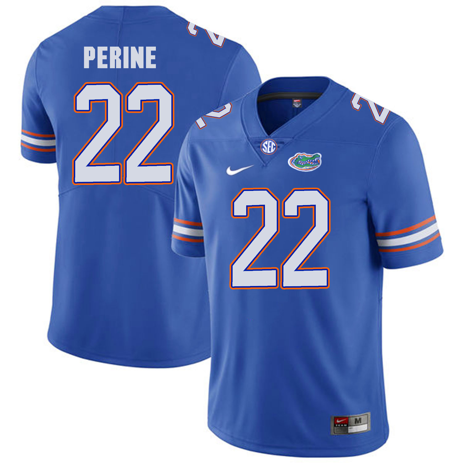 Florida Gators 22 Lamical Perine Blue College Football Jersey
