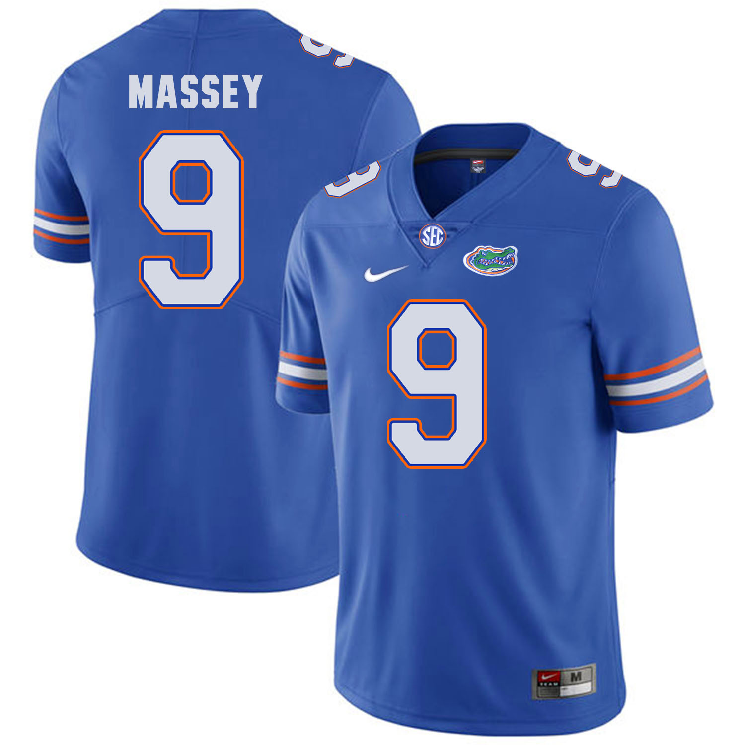 Florida Gators 9 Dre Massey Blue College Football Jersey