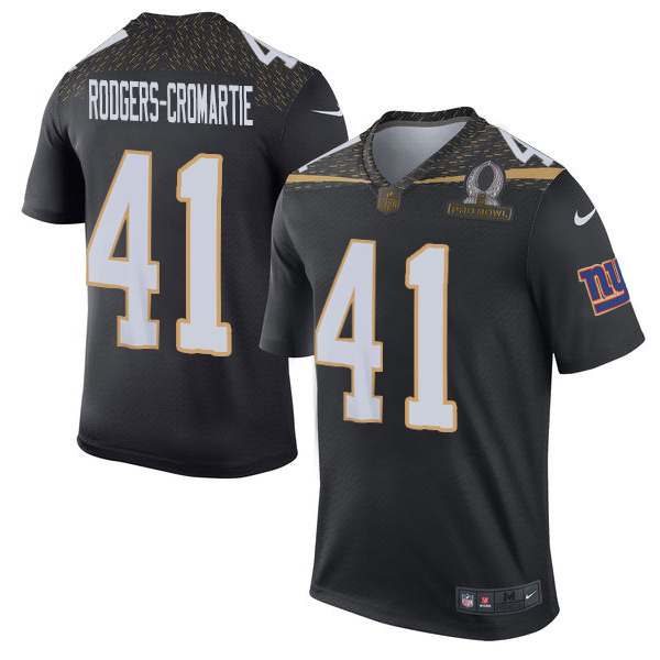 Nike Giants 41 Dominique Rodgers-Cromartie Black 2016 Pro Bowl Game Jersey