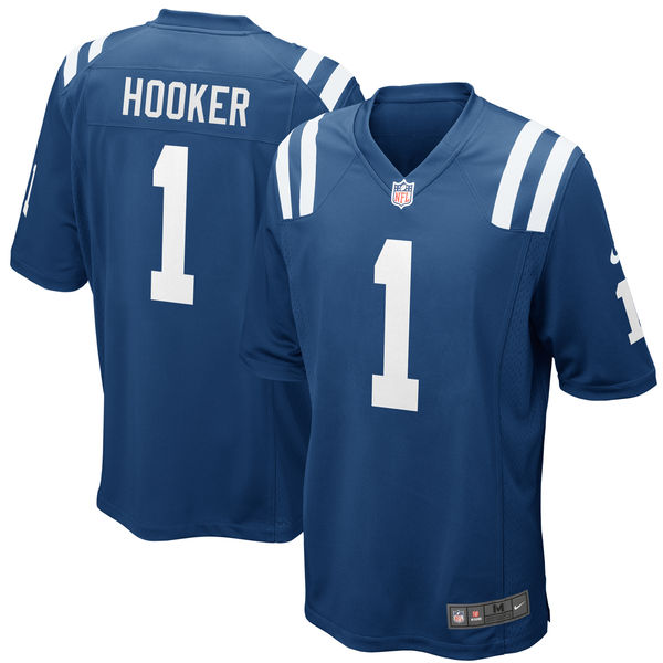 Nike Indianapolis Colts Malik Hooker Royal 2017 Draft Pick Elite Jersey
